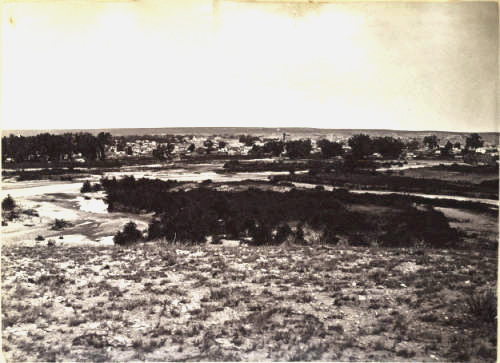 Pueblo and the Arkansas River circa 1860-1880(Credit: Denver Public Library)