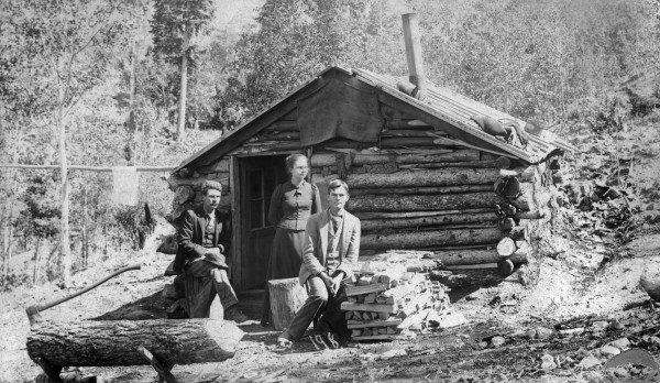 Susan Anderson in Cripple Creek(credit: Denver Public Library)