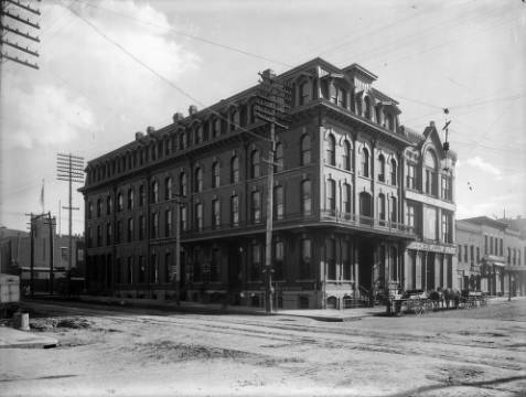 Inter-Ocean Hotel circa 1900 (credit: Denver Public Library)