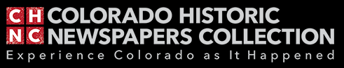 Colorado Historic Newspapers Collection website