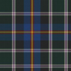 A close-up of the Colorado state tartan fabric.