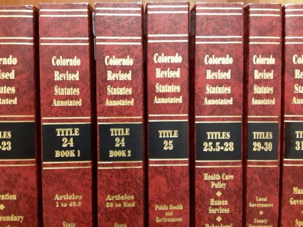 Colorado Revised Statutes