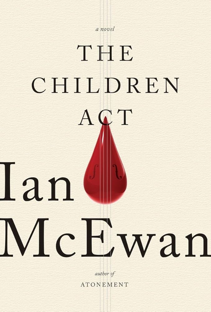 Cemetery The Children Act by Ian McEwan book cover