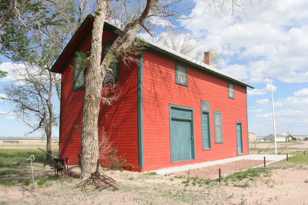 Photograph of the Grover Depot as it stands today.