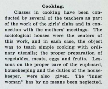 description of cooking classes