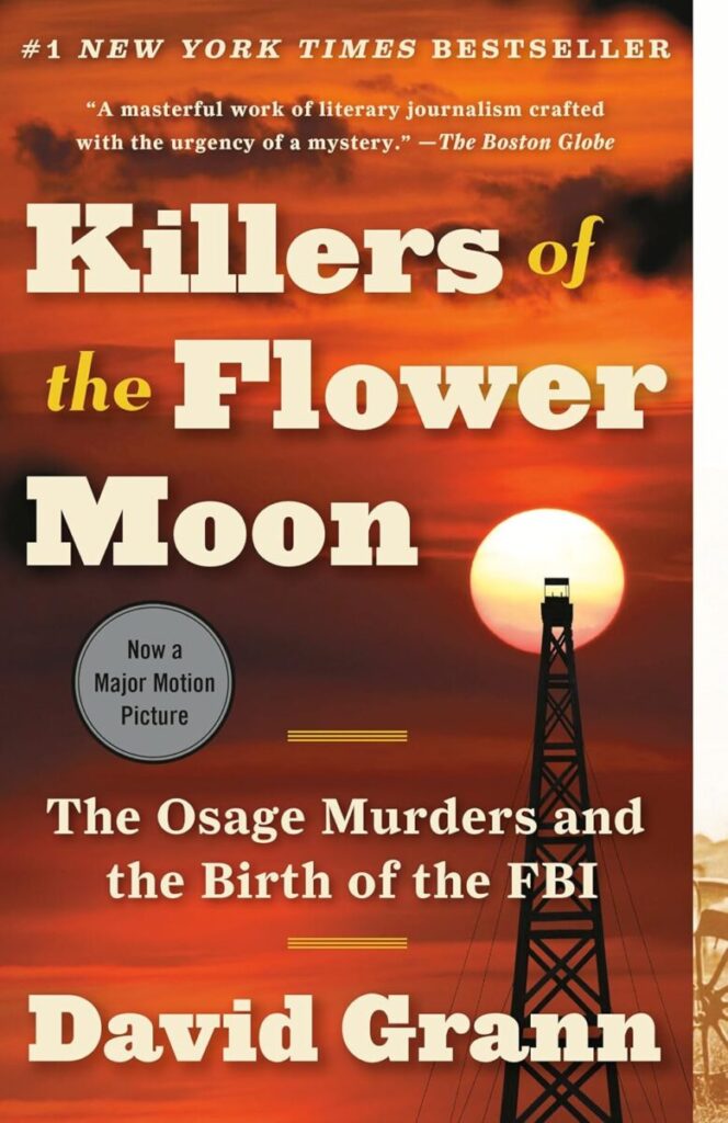 Killers of the Flower Moon Cover Art