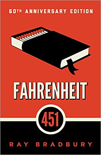 Fahrenheit 451 Book Cover Art 