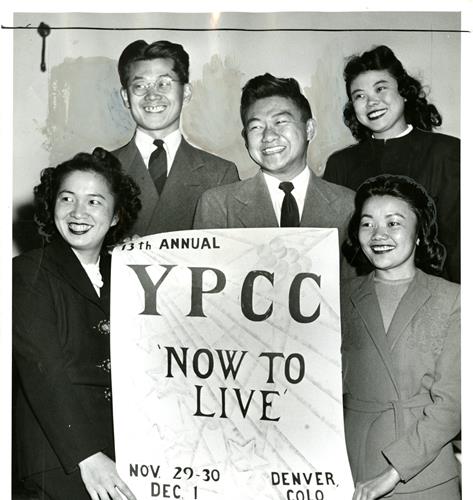 Japanese American YMCA officers: view photo at History Colorado Digital Collections