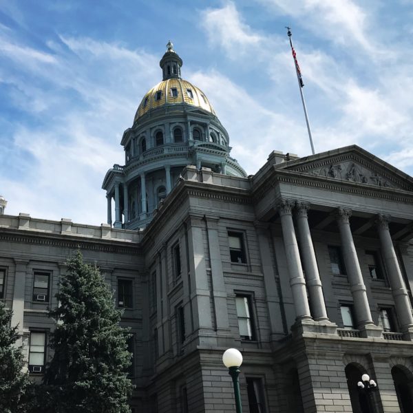 Photo of Colorado State Capitol Building exterior.