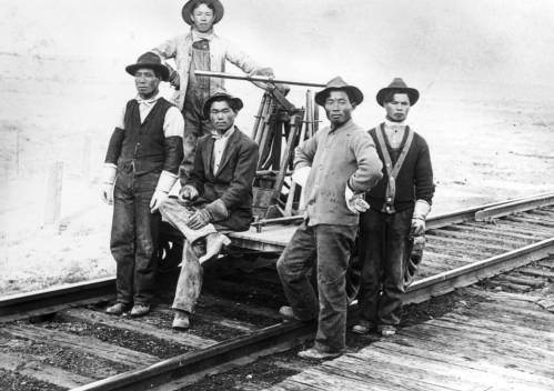 Japanese railroad workers: view photo on Denver Public Library Digital Collections