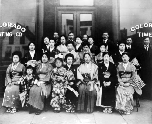 Group of Japanese-Americans: view photo at Denver Public Library Digital Collections