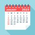 Calendar for January 2023